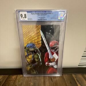 Mighty Morphin Power Rangers / TMNT #4 Jolzar Collectibles Edition CGC 9.8